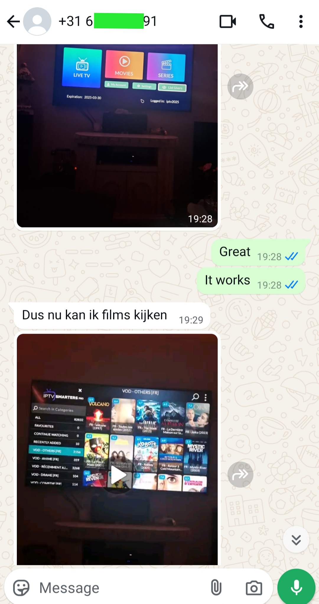 Conversation screenshot lg806dkvfpq2744